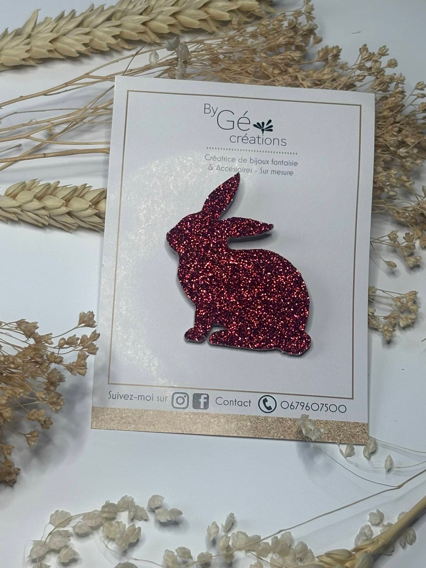 Broche Lapin*