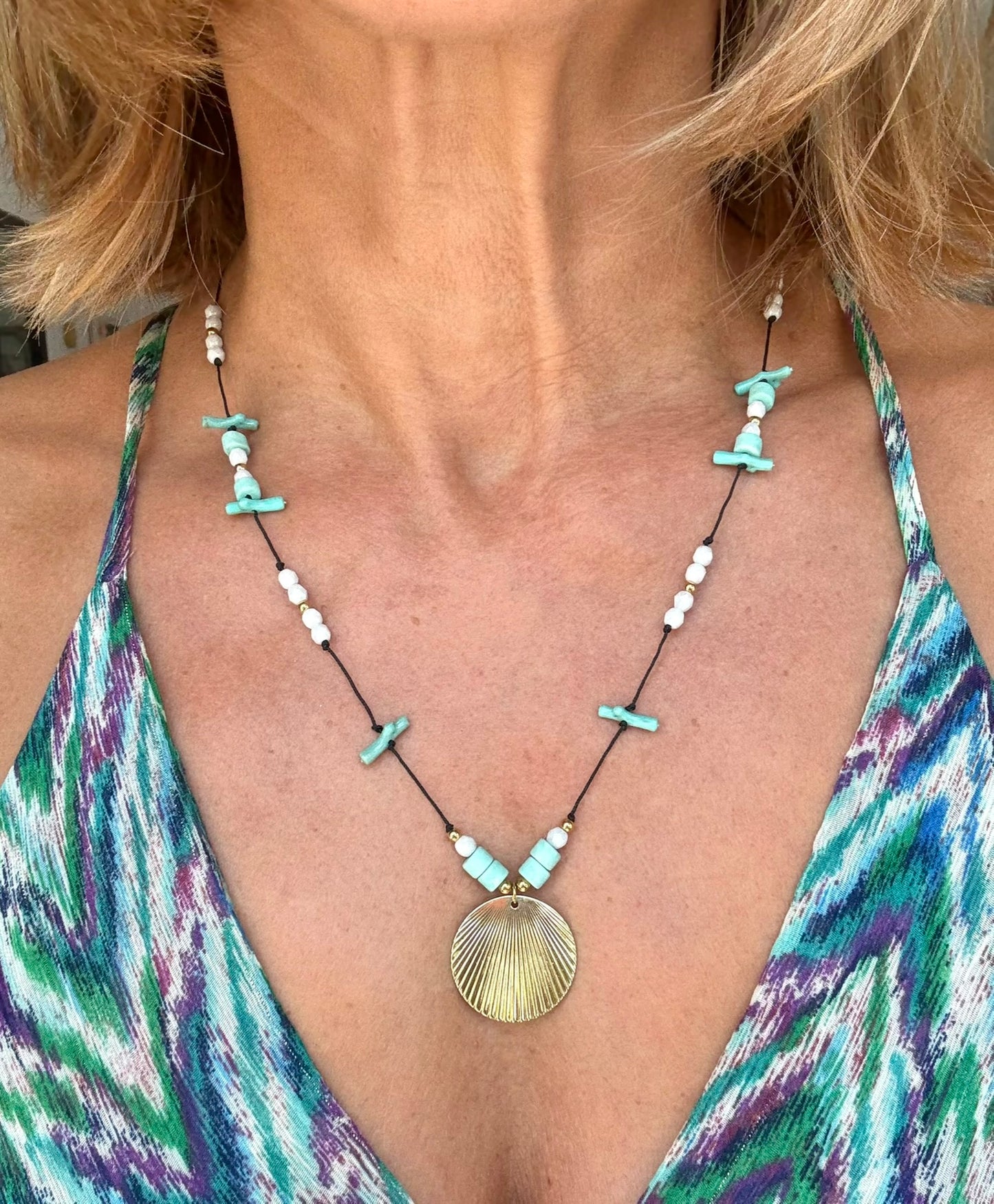 Collier "Lagon Bleu"