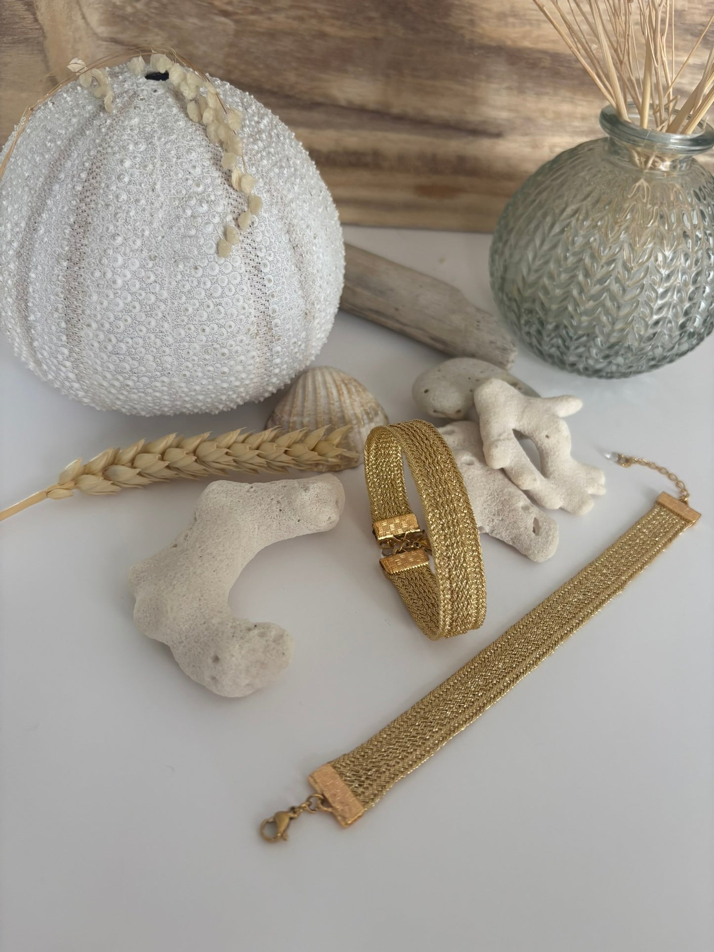 Bracelet "Marrakech" doré