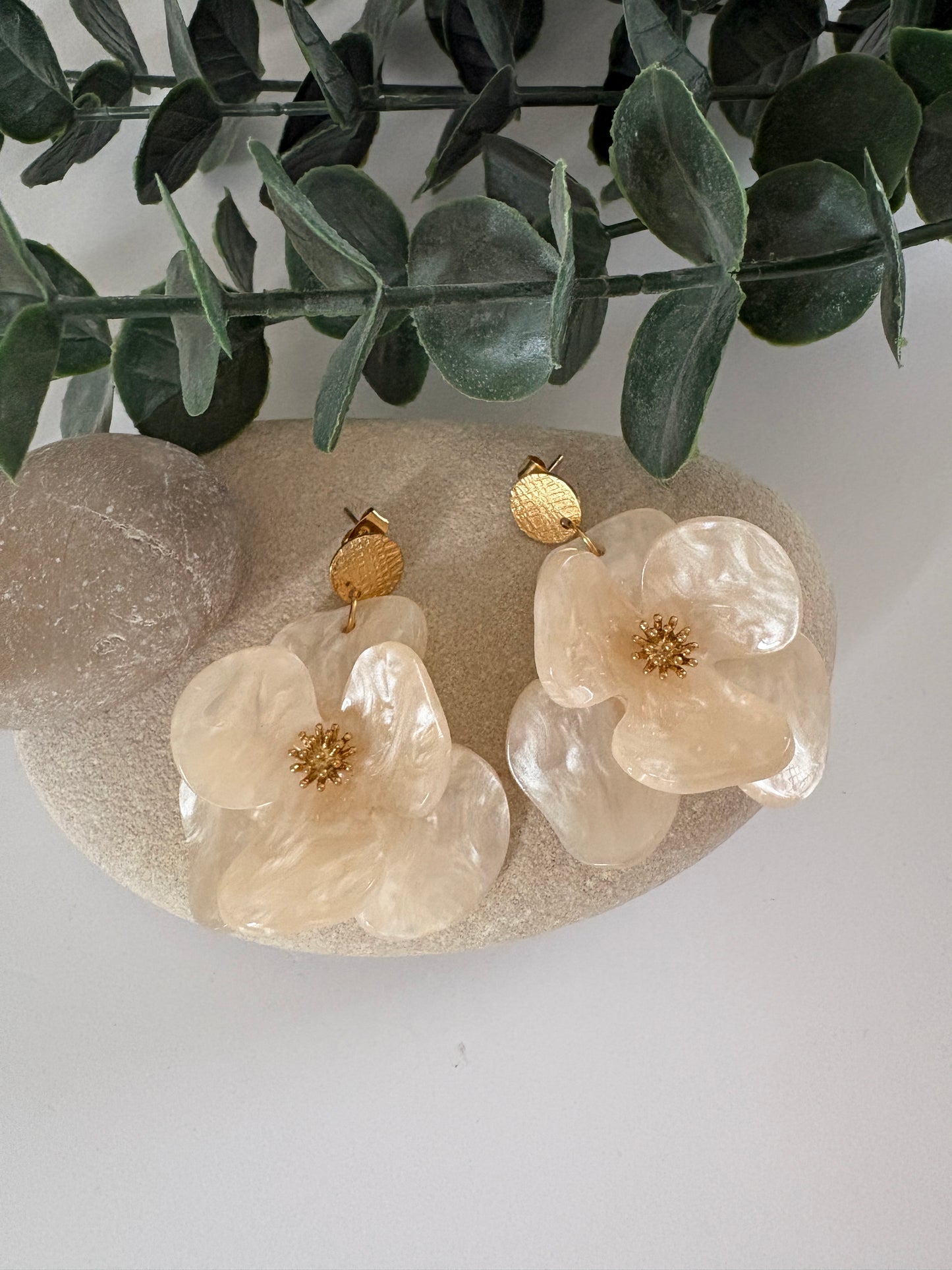 BO "Floralie" crème