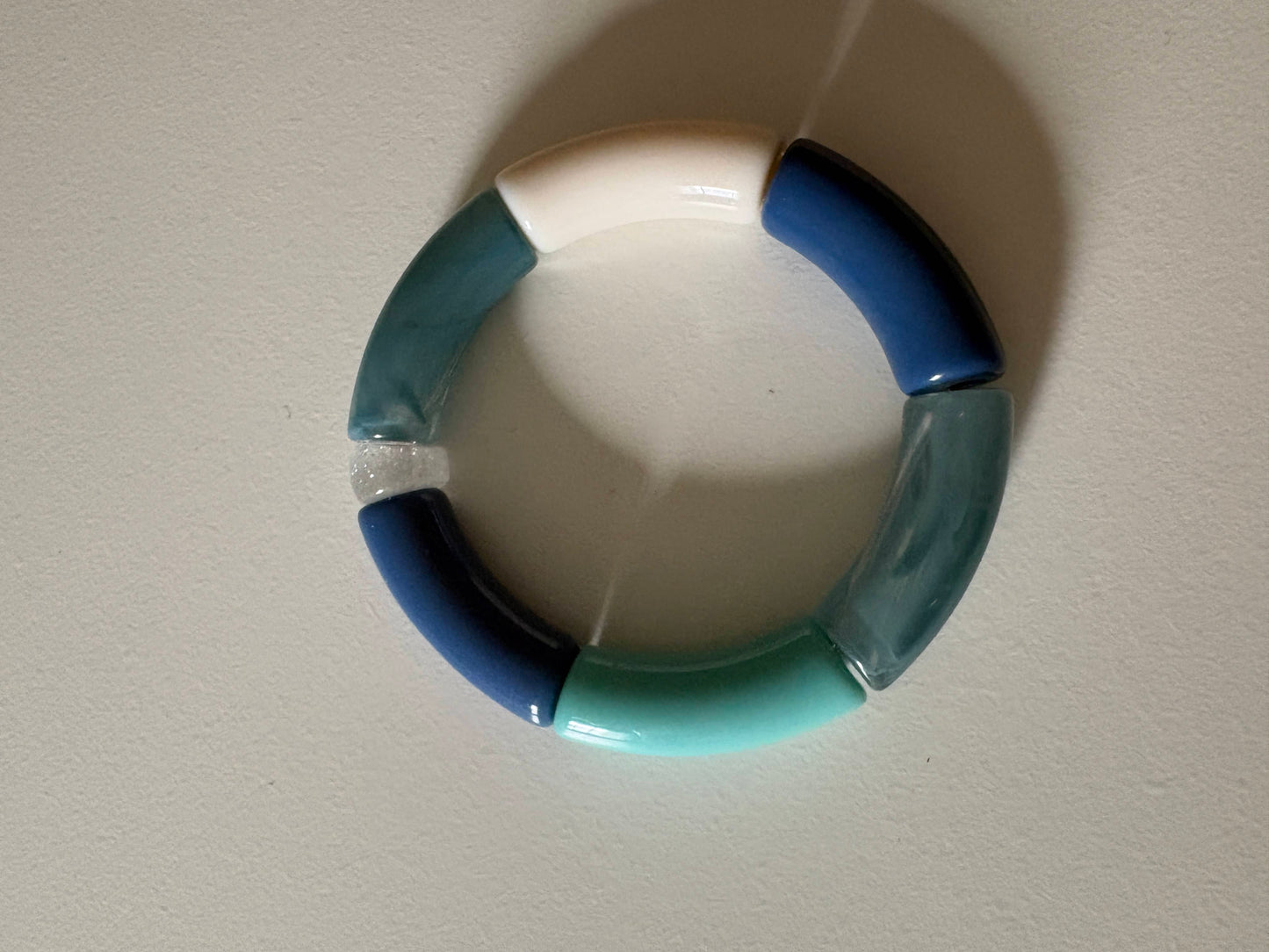 Bracelet Modèle "Charlotte" Decouvrez Les Bleus / Verts*