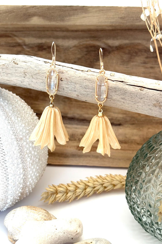 Boucles "Fleur des sables"