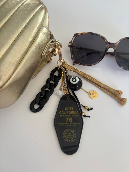 PORTE CLE "76 Black 8 "*