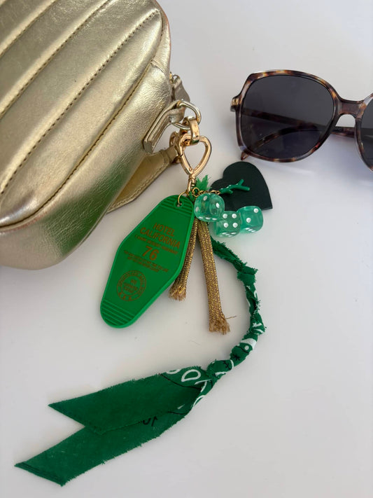 PORTE CLE " 76 Green Bandana"*
