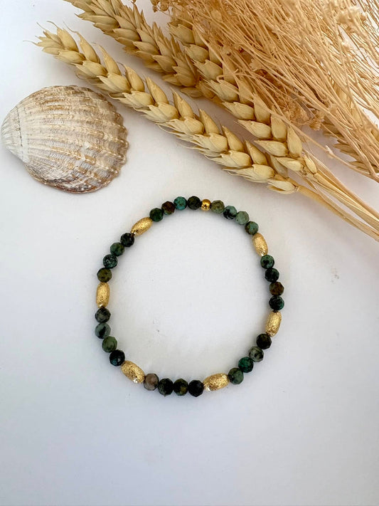 Bracelet "turquoise africaine"*