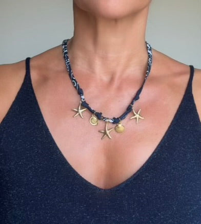 Collier Bandana Marine Etoile de Mer*