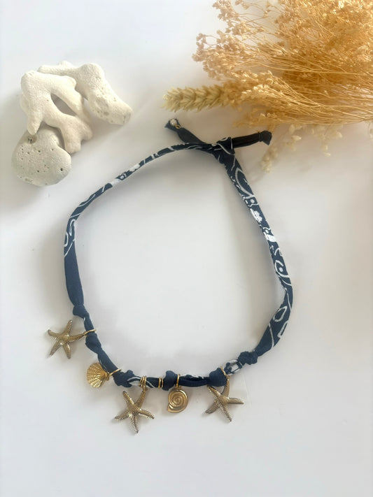 Collier Bandana Marine Etoile de Mer*