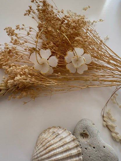 Boucles "Pensée Blanche"