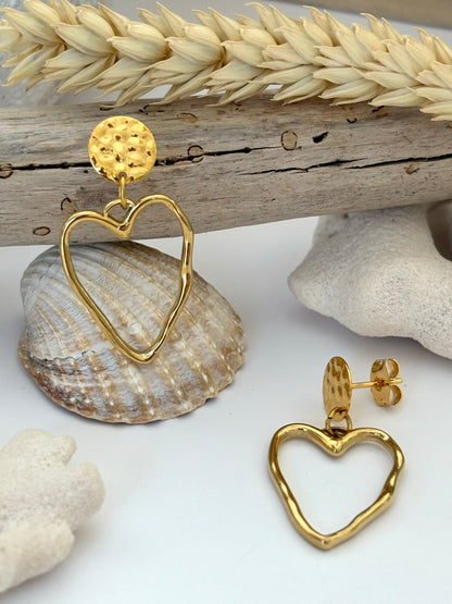 Boucles "Coeur imparfait "