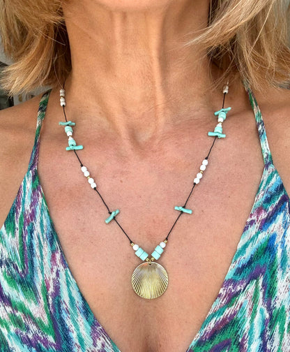Collier "Lagon Bleu"