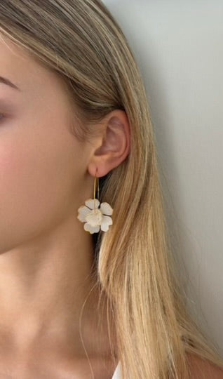 Boucles "Pensée Blanche"