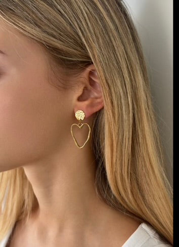 Boucles "Coeur imparfait "