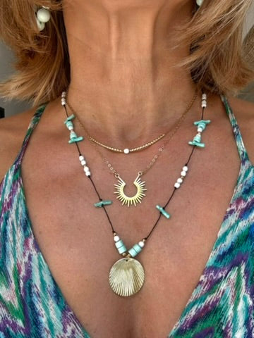 Collier "Lagon Bleu"