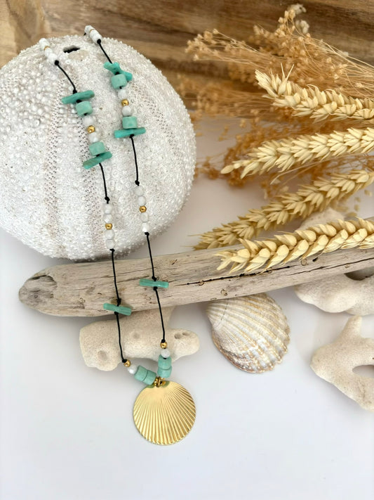 Collier "Lagon Bleu"