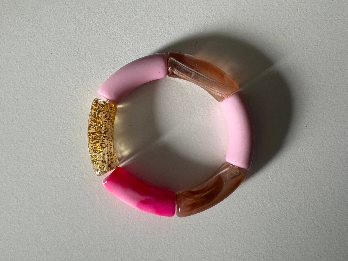 Bracelet Modèles "Charlotte" : Decouvrez Les Roses / Orangés*