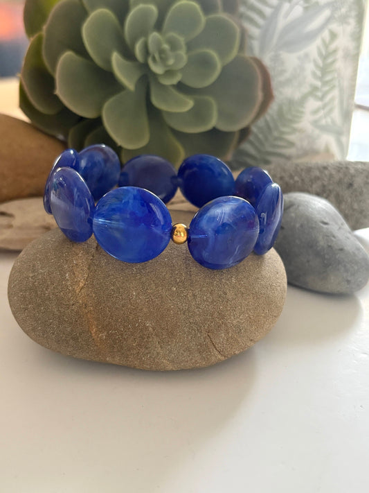 Bracelet "Josephine" marine