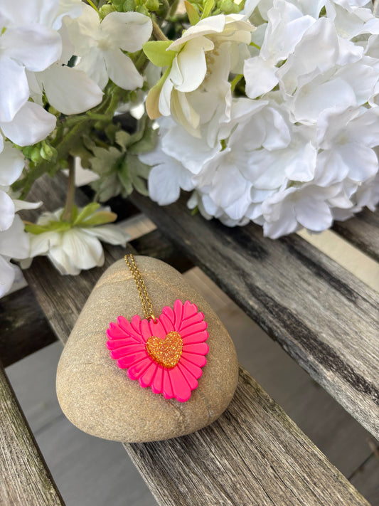 Collier "Ex Voto " fluo