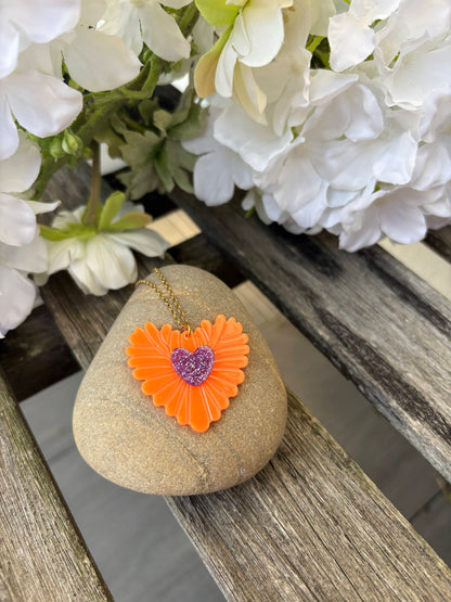 Collier "Ex Voto " fluo